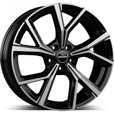 GMP MENTOR 8X19 5X114.3 ET35 black polished