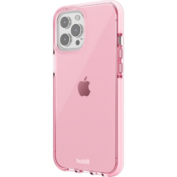 Holdit Гръб Holdit за iPhone 14 Pro Max, Seethru Case, Розов (7330985155628)