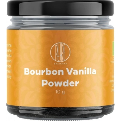 BrainMax Pure® Bourbon Vanilka prášok BIO 10 g