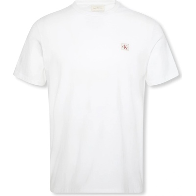 Calvin Klein Jeans Тениска Calvin Klein Jeans Men's CKJ Woven Box Regular Fit T-Shirt - White YAF
