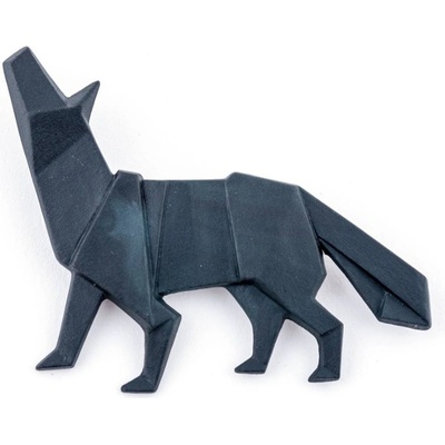 StehlikDesign brož vlk černá 0119