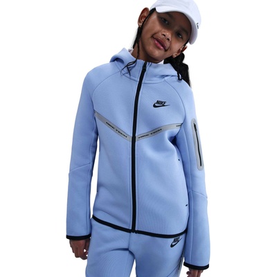 Nike Суитшърт b nsw tch flc fz reflect