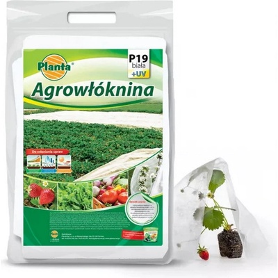 PLANTA Agrotextília biela 1,6 x 10 m s UV filtrom 19 g/m²
