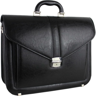 REAbags aktovka 7173-TR čierna/nikl