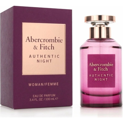 Abercrombie & Fitch Authentic Night dámska parfumovaná voda unisex 100 ml