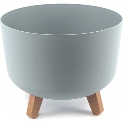 PROSPERPLAST Gracia standard kvetináč svetlo sivý 23,5 cm