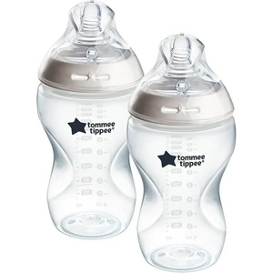 Tommee Tippee Комплект самостерилизиращи се бебешки шишета Tommee Tippee Natural Start - 2 х 340 ml (TT.0037) - baby