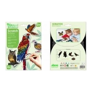 AVENIR Scratching stickers - Birds