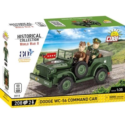 II WW Dodge WC-56, D-DAY, 1: 35, 208 к, 2 ф