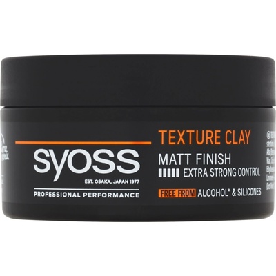 Syoss Texture stylingová hlína s extra silnou fixací 100 ml