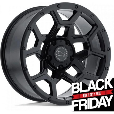 BLACK RHINO OVERLAND 8x18 5x127 ET30 matte black