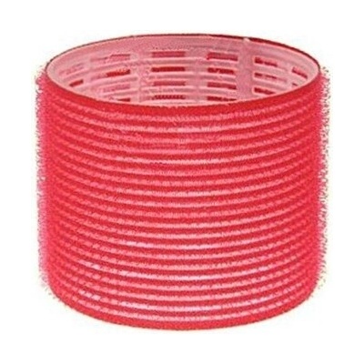 DUKO-EXIM DUKO Natáčky Velcro natáčky na vlasy 75mm červené 6ks