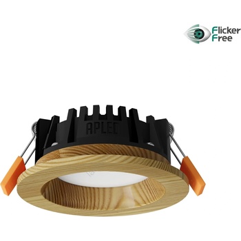 APLED - LED Лампа RONDO WOODLINE LED/3W/230V 3000K Ø 9 см бор масивнo дървo (AP0180)