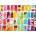 EUROGRAPHICS - Puzzle Popsicle Rainbow - 1 000 piese