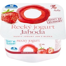 Milko Řecký jogurt 0% jahoda 140 g