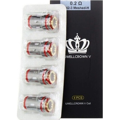 Uwell Crown V Coil UN2-2 mesh 0.2 ohm 4 ks