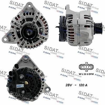 Alternátor SIDAT A24BH0183