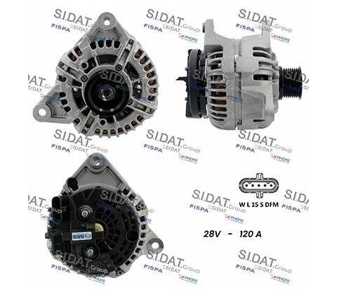 Alternátor SIDAT A24BH0183