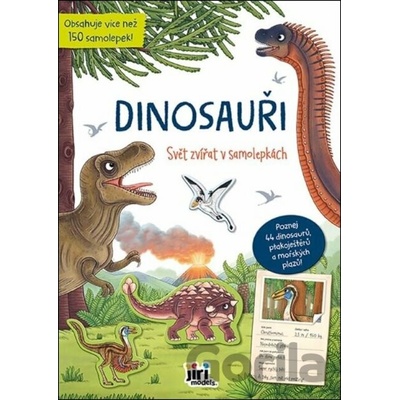 Jiří Models dinosauři svět zvířat v samolepkách