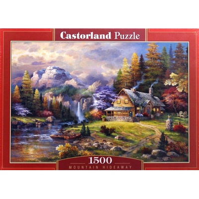 Castorland Domek v horách 1500 dílků
