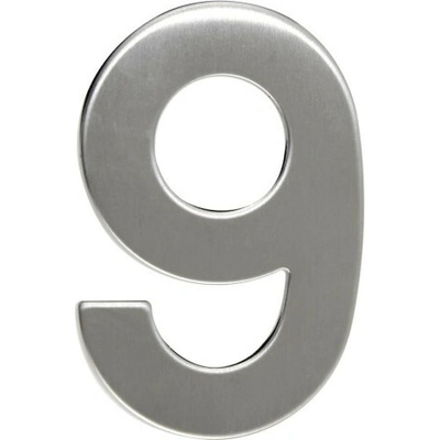 RN.95L.9.N. číslica "9" 95mm nerez Nerez