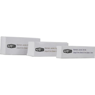 Wolpertech Sponky do sponkovačky 40 mm, 2500 ks WT40 4025W