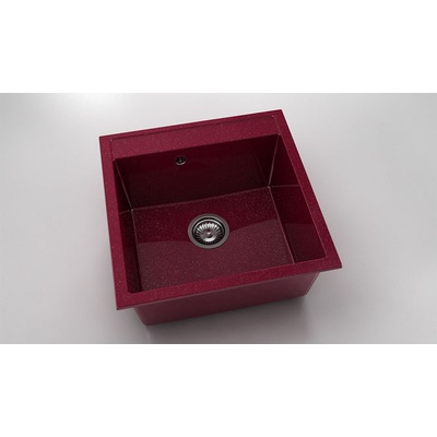 FAT Мивка Vanguard 225, Polymer marble, 20 Сребрист виолет, с включен сифон