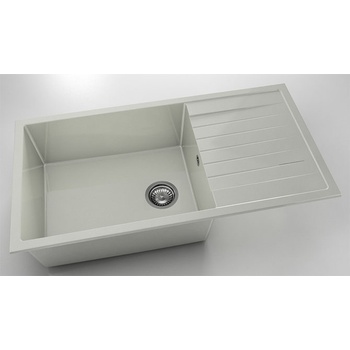 Image 1 of FAT Мивка Vanguard 230, Polymer marble, 02 Полярен гранит, с включен сифон