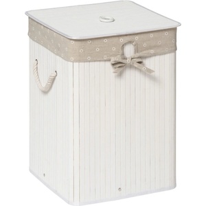Premier Housewares Кош за пране от дърво и плат Kankyo 62 L - Premier Housewares (1901475)