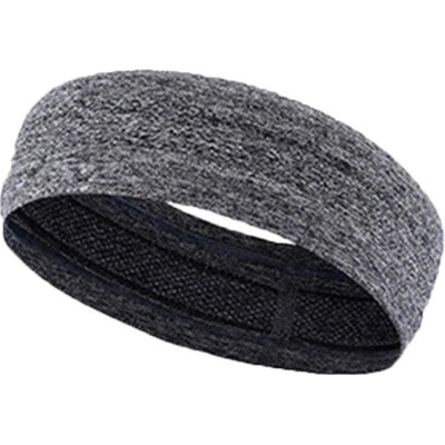 MG Running headband čelenka sivá