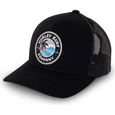 Hurley Мъжка шапка с козирка Hurley Wave Haven Trucker Cap - Black - размер One Size (904-6065-0111)