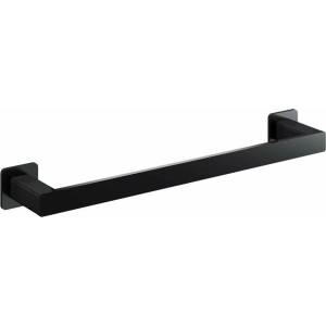 Omnires Закачалка за кърпи Omnires Nelson, матово черна (NL80214BL)