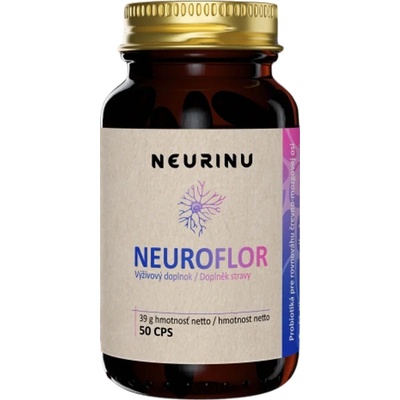 Neurinu Neuroflor probiotiká pre psychickú rovnováhu 50 kapsúl
