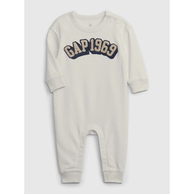 GAP Baby overal s logom Biela
