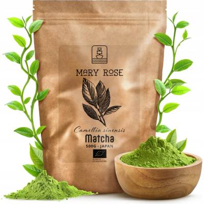 Mary Rose Japonská Matcha BIO Organický zelený čaj 500 g
