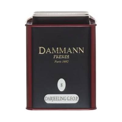 DAMMANN Darjeeling No. 8 Čierny čaj v kovovej krabici 100 g