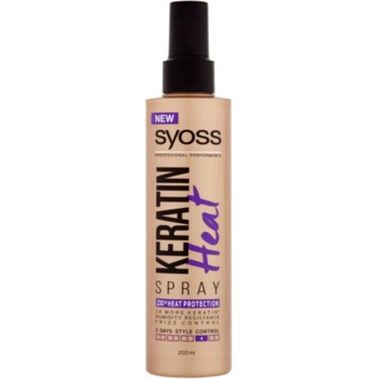Syoss Keratin Hair Perfection Heat ochranný sprej 200 ml