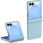  Пластмасов калъф Skin Feel за Samsung Galaxy Z Flip7 5G, Светло син