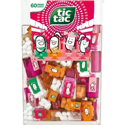 Tic Tac Travel Mini Mix ovocné máta jahoda pomeranč 228 g