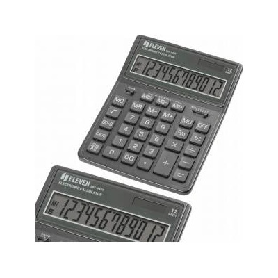 Eleven ELEVEN office calculator black pearl shade SDC444XRBK