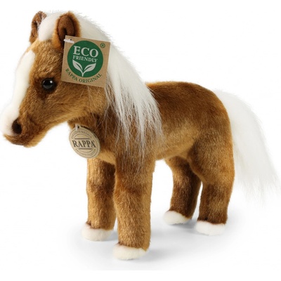 Eco-Friendly Rappa kůň hnědý stojící 23 cm