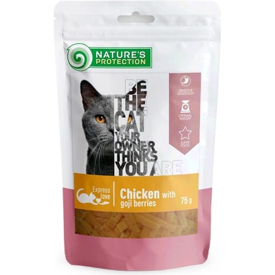 Natures P Snack chicken and goji berries dices 75 g