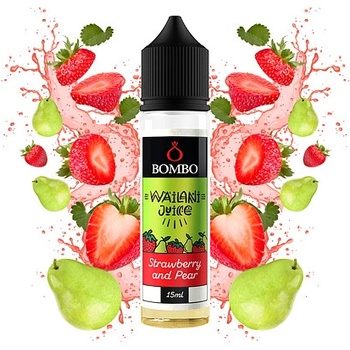 Bombo Wailani Juice S & V Strawberry and Pear 15 ml