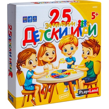 Play Land Настолна игра PlayLand: 25 Занимателни игри - Детска (A-812)