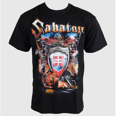 Tričko metal CARTON Sabaton SWEDISH EMPIRE černá