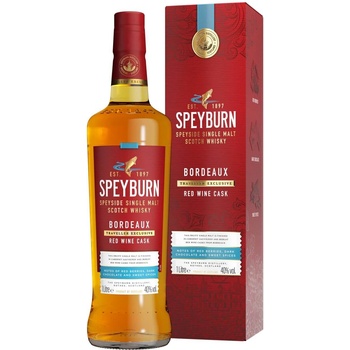 Speyburn Bordeaux Red Wine Cask - малцово шотландско уиски 1L