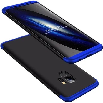 Image 1 of Samsung Калъф твърд кейс 360 за Samsung G960 S9 , черен със синя рамка