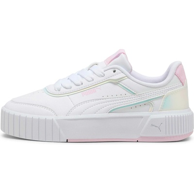 Puma dievčenská voľnočasová obuv Carina Mia Holo 2.0 Jr biela mix
