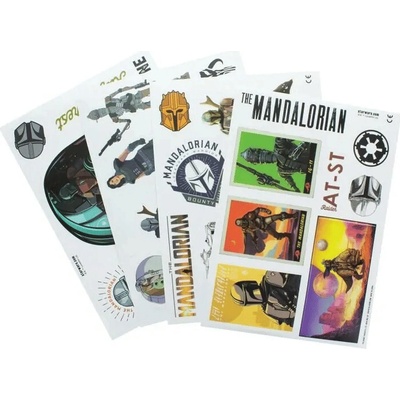Star Wars The Mandalorian samolepky