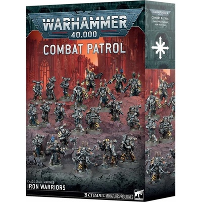 Chaos Space Marines Iron Warriors Combat Patrol – Zbozi.Blesk.cz